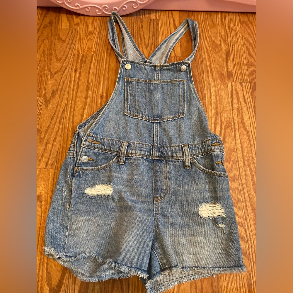 Blue overalls